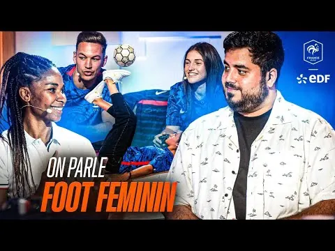 On parle de foot féminin avec EDF avec Doigby