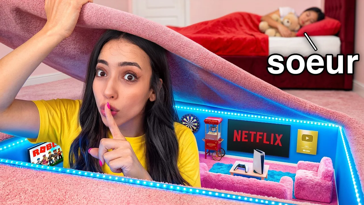 Chocoh -  J’ai Construit une PIÈCE SECRÈTE Dans la Chambre de ma SOEUR ! — 2026
